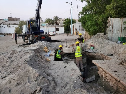 الرسوخ تنفذ أعمال بنية تحتية وإنشاءات داعمة للقطاع الصحي