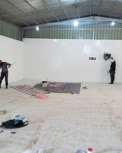 مشروع ترميم ملحقات سكن الرشيد للتنمية الشبابية (سكن بازرعة) – شارع هائل، صنعاء